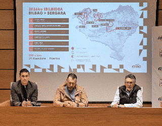 Bergaran amaituko den Itzuliaren ibilbide osoa aurkeztu dute