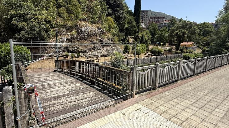 Santa Barbarako egurrezko zubia aldatu egin beharko dute, egiturazko arazoengatik