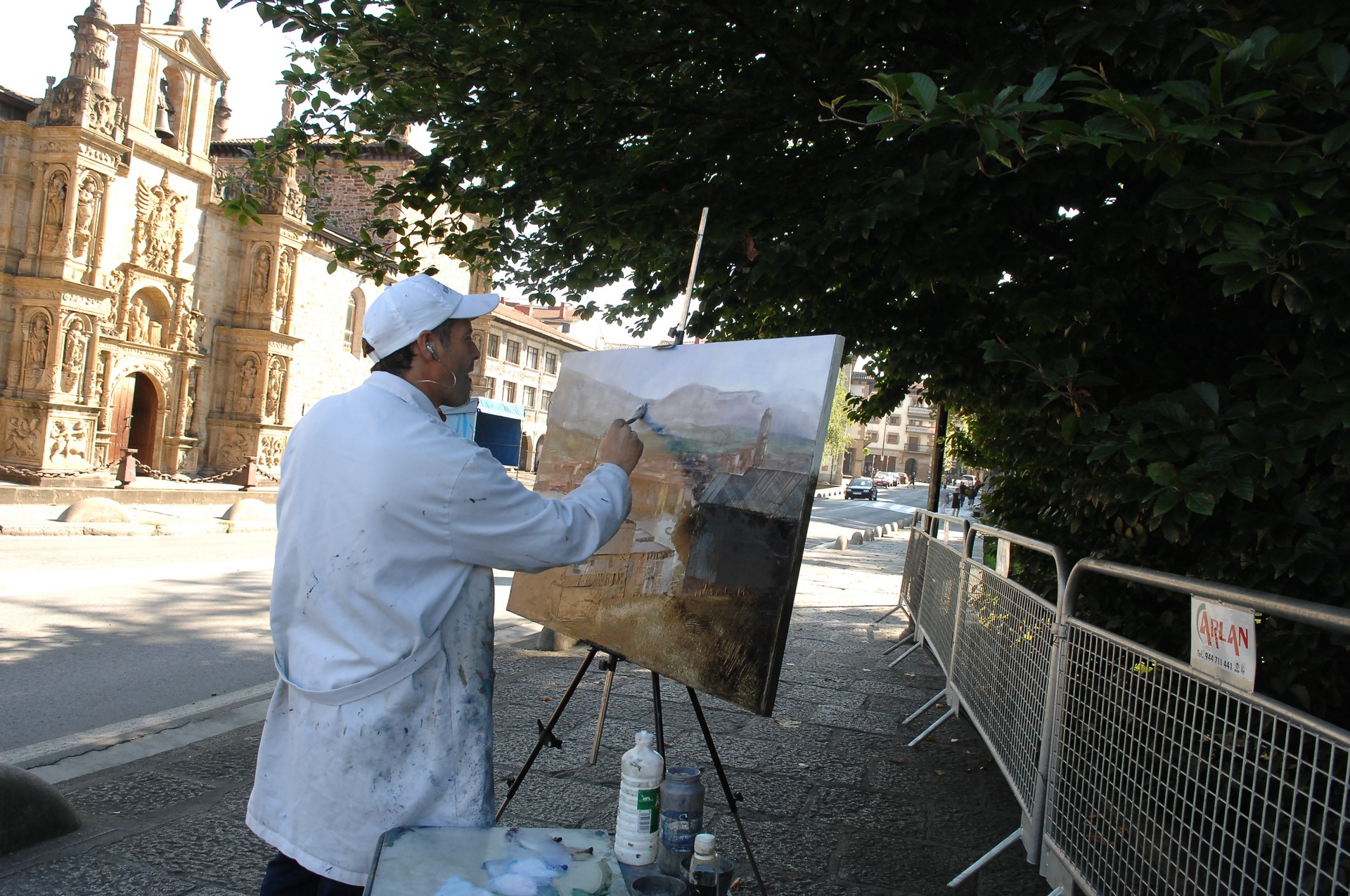 Pintura lehiaketa egingo dute domekan