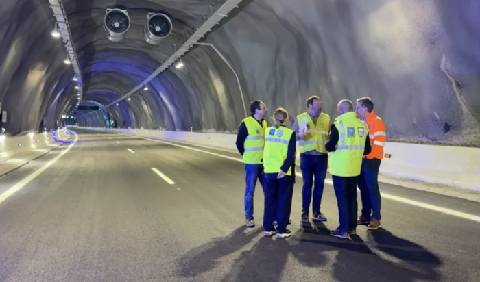 Lesarriko tunela itxiko dute eguen gauean, simulazio bat egiteko