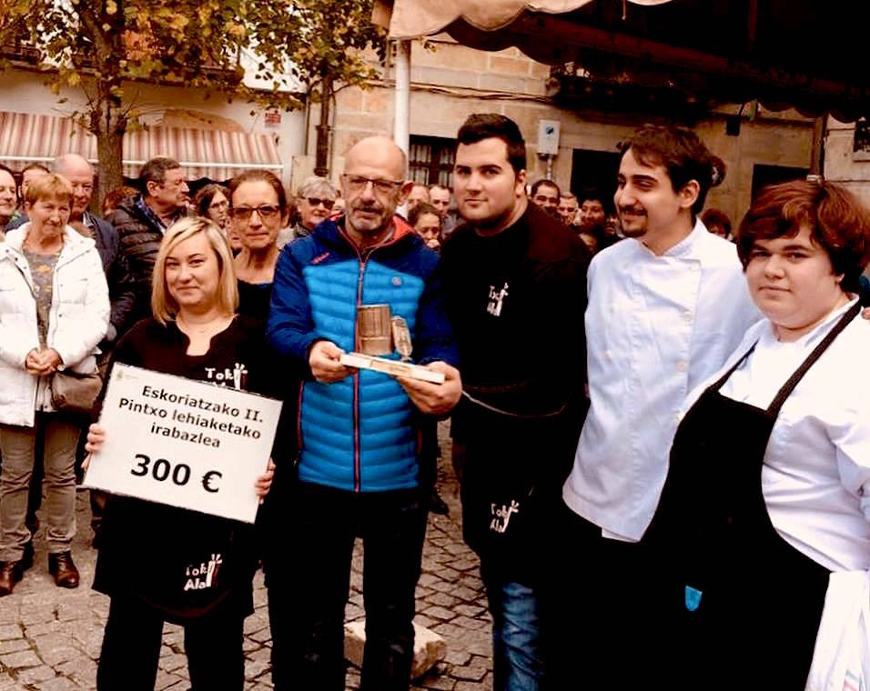 II. Pintxo lehiaketako irabazlea, Toki-Alai taberna izan da
