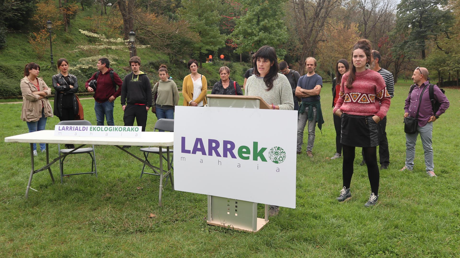 Klima larrialdiari aurre egiteko, Larreko Mahaia