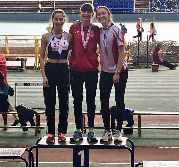 Sara Ugarteburuk brontzezko domina eskuratu du Euskadiko atletismo txapelketan