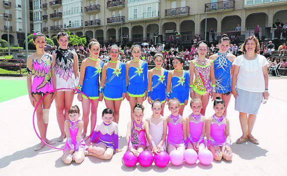 Gimnasia erritmiko erakustaldia