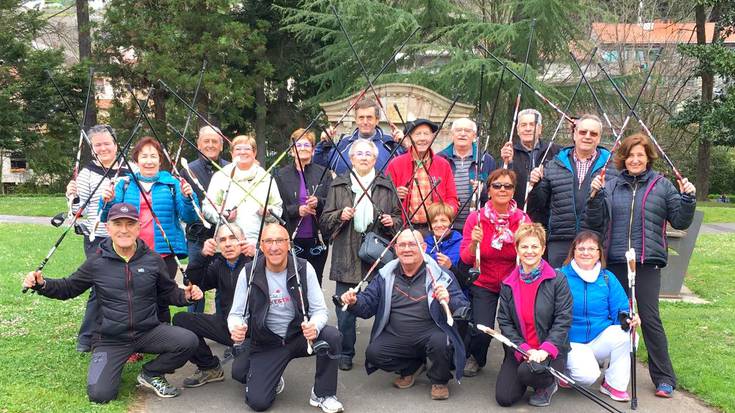 San Joxepekoen nordic walking ikastaroa, arrakasta borobila