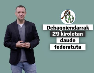 7.104 federatu-fitxa ditu Debagoienak, 29 kiroletan