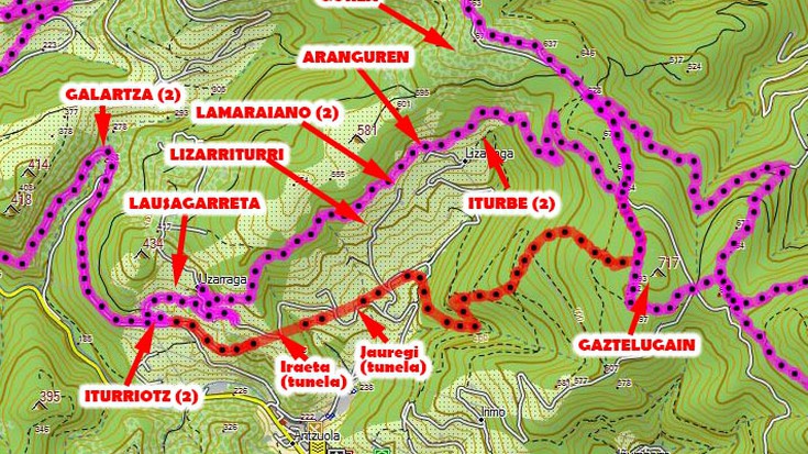 Trekutz eta Lizarriturriko parajetatik igaroko da BTT martxa, domekan