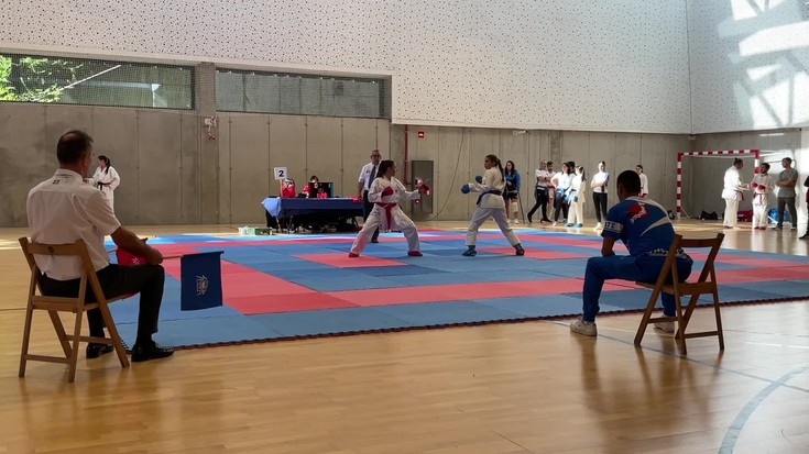 Maila ona erakutsi dute debagoiendarrek Gipuzkoako karate txapelketan