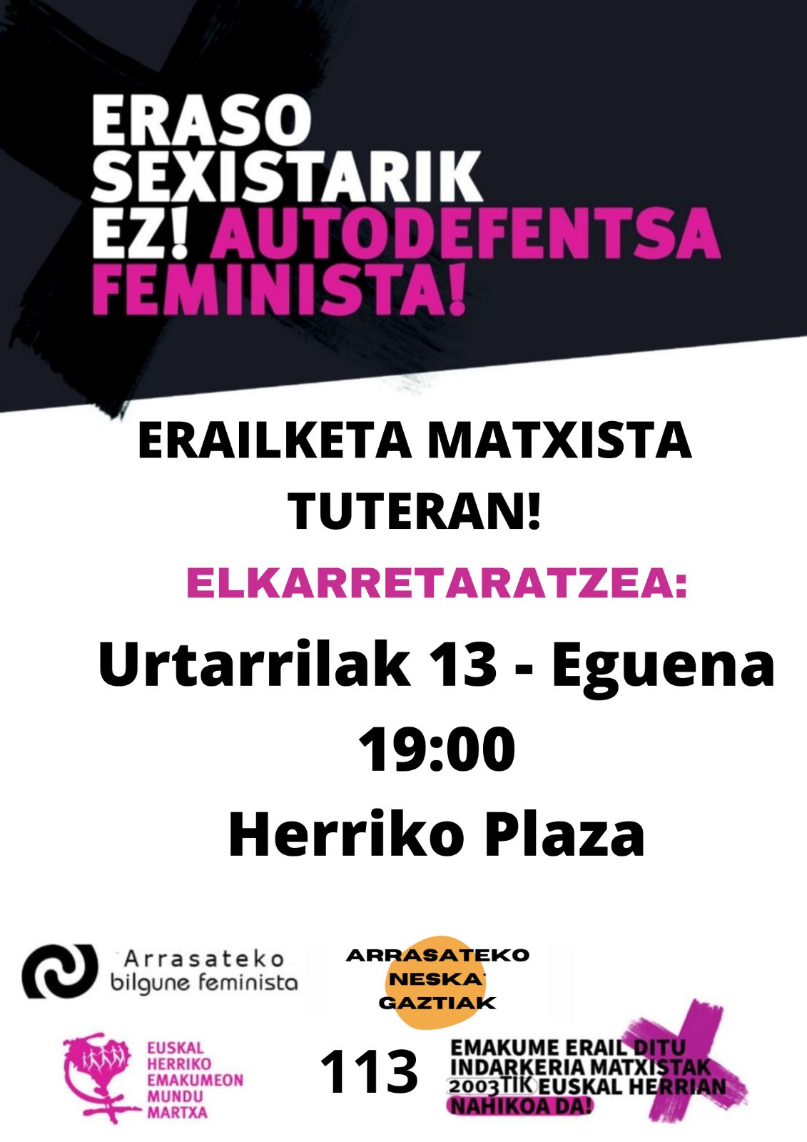 ERAILKETA MATXISTA TUTERAN!