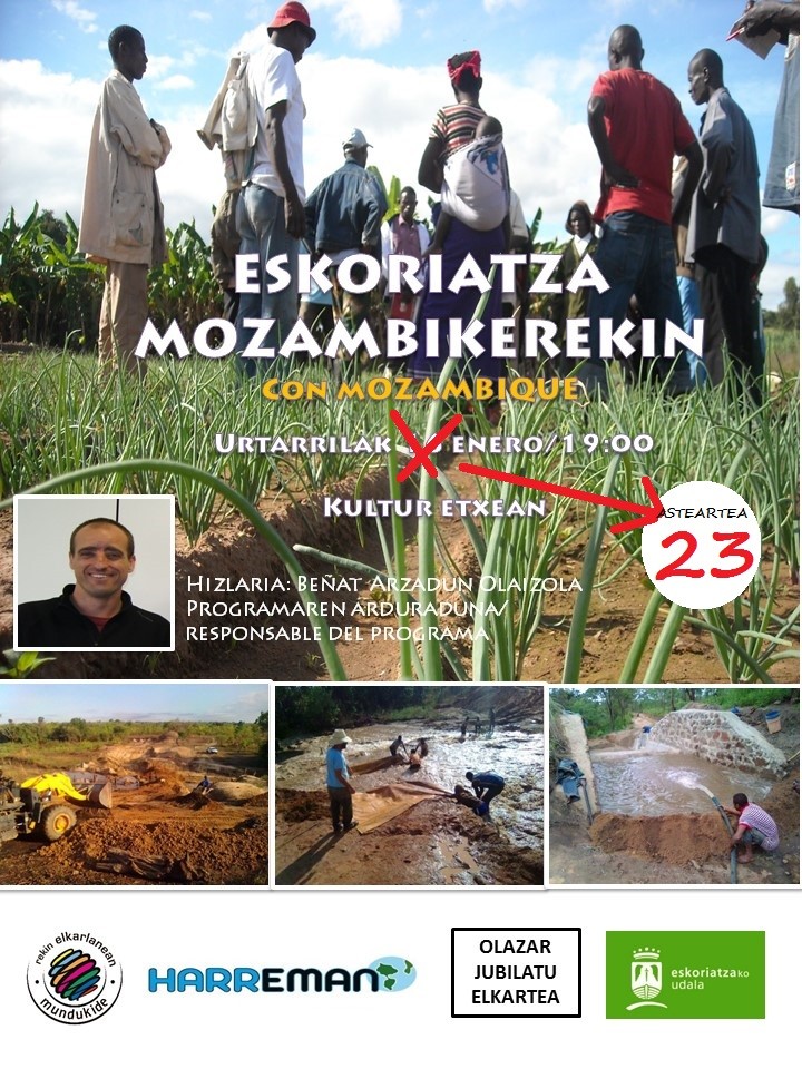 Eskoriatza Mozambikerekin