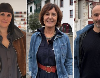 Debagoienetik Lapurdira: Katalin Antxia, Susana Axpe eta Aritz Aranguren