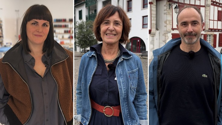 Debagoienetik Lapurdira: Katalin Antxia, Susana Axpe eta Aritz Aranguren