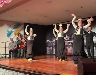 Sevillanen erritmoan bete da Al-Andalus elkartea Aste Kulturaleko ospakizunetan