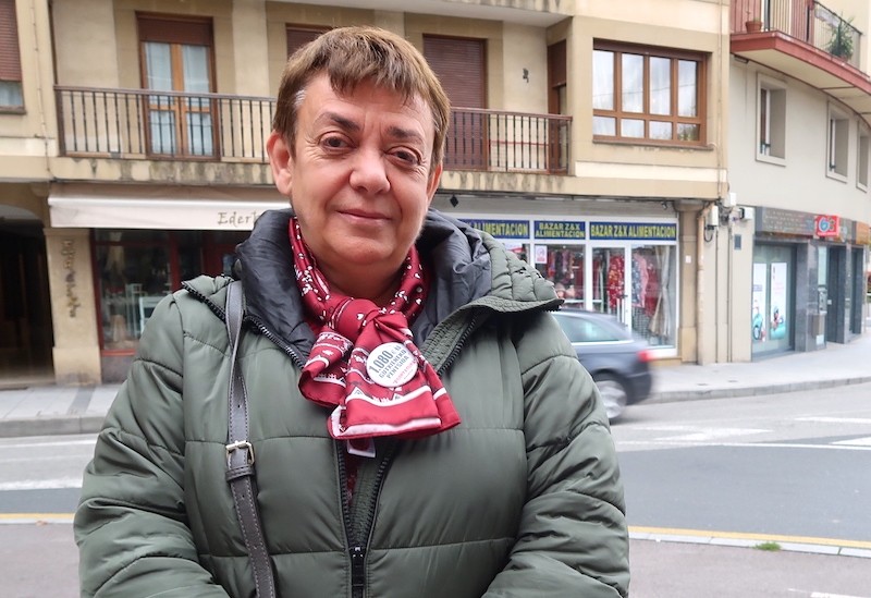 Arantxa Corralesekin solasaldia Irizar jauregian, Bergarako pentsiodunek antolatuta