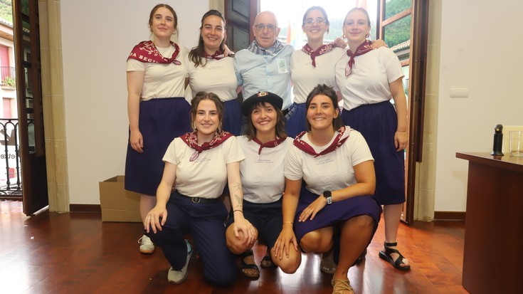 Gorosarriko kideek piztu dituzte jaiak Eskoriatzan
