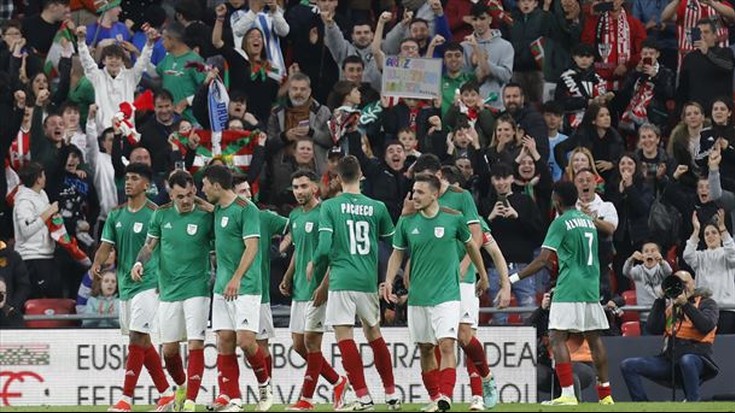 Euskal Selekzioa-Palestina partida, zuzenean, Goiena telebistan