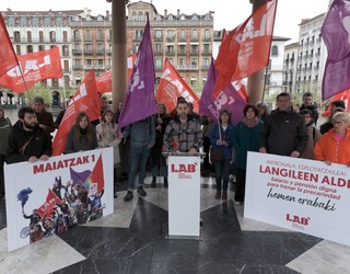 Maiatzaren 1eko manifestaziorako deia egin du LABek