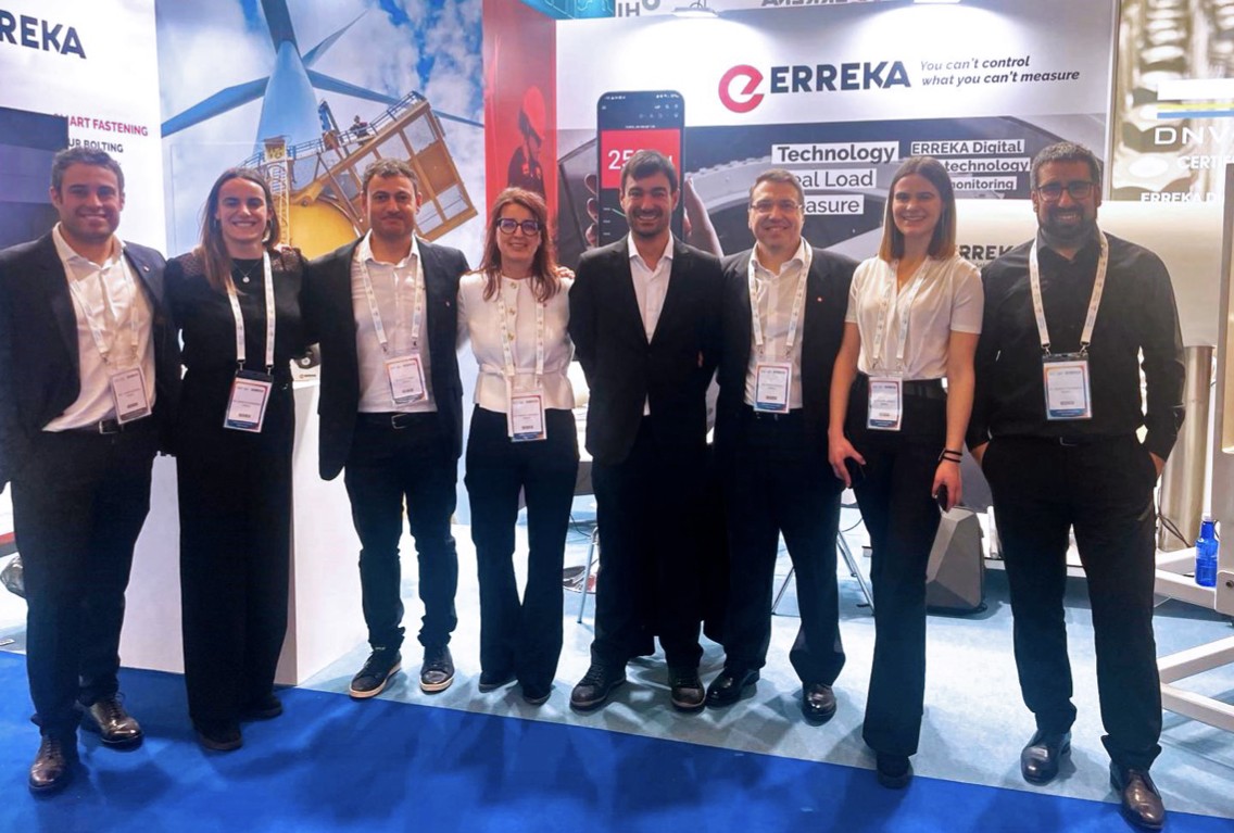 'Erreka Digital Bolt' aurkeztu du Errekak WindEurope azokan