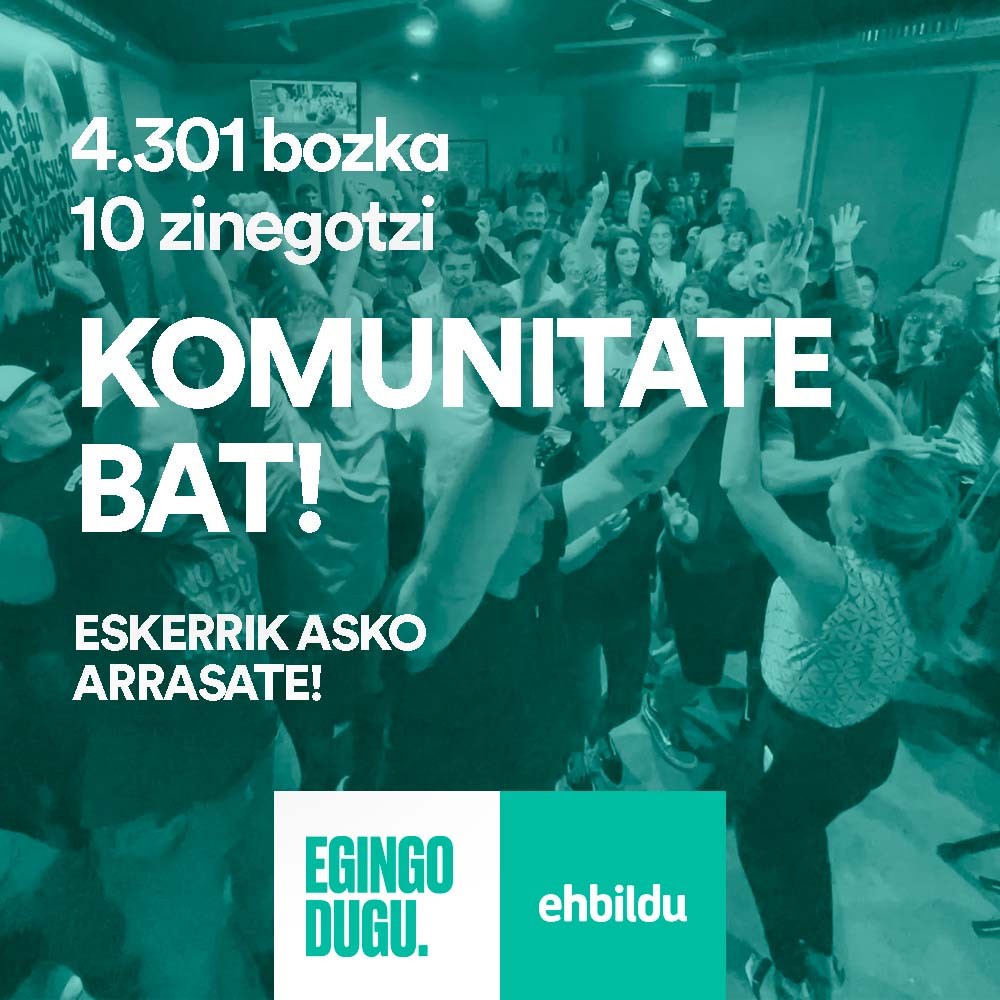 Eskerrik asko Arrasate!