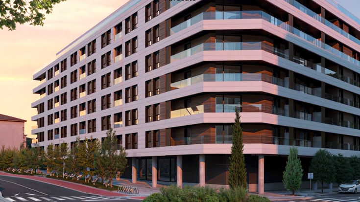 Amenabarrek 80 etxebizitza eraikiko ditu Legarreko pabiloi zaharraren eremuan