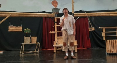 Umorea eta sormena uztartuz, 'Baboom' ikuskizuna domekan