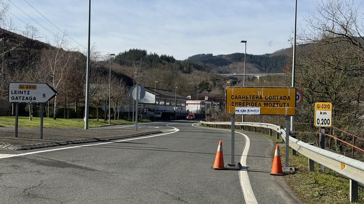 Lanak amaituta, ireki dute GI-3310 errepidea