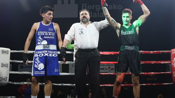 KOz irabazi du Andoni Kortabarriak, herritarren aurrean