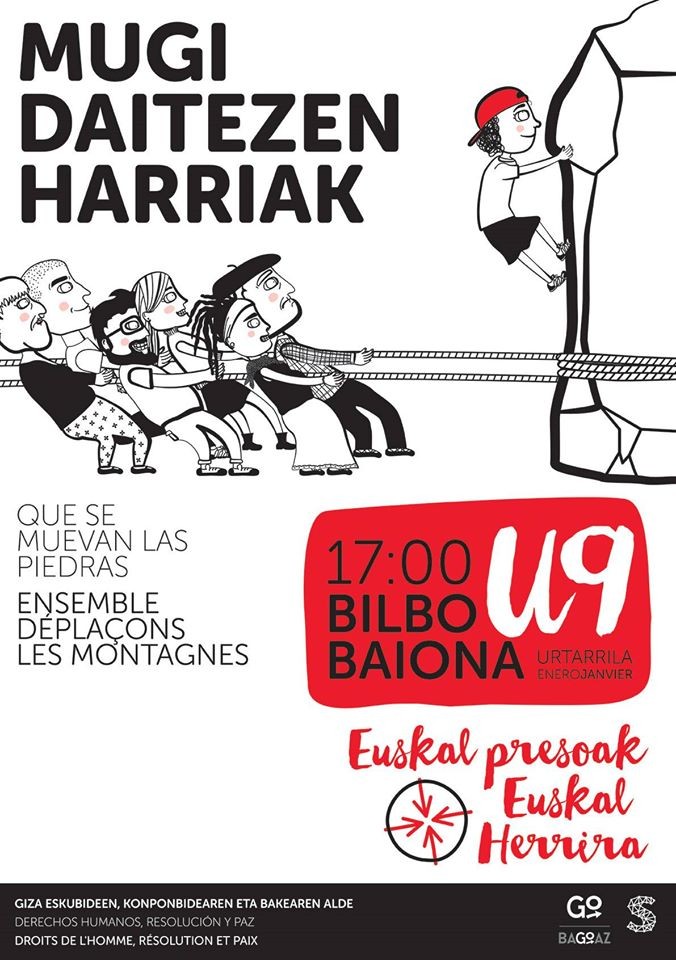 Mugitu daitezen harriak U-9