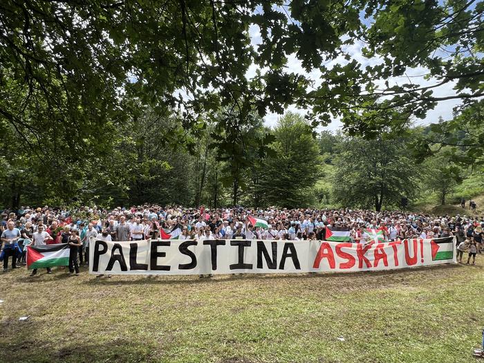 Palestinaren aldeko argazkia