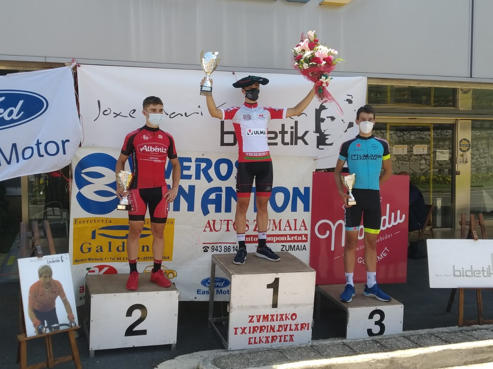 Aimar Madina oñatiarra Euskadiko txapeldun, gazte mailan