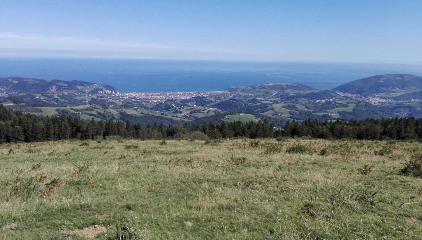 Pagoeta natura parkera irteera