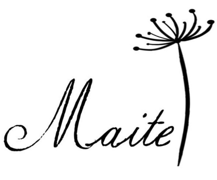 MAITE MUÑOZ ILE APAINDEGIA logotipoa