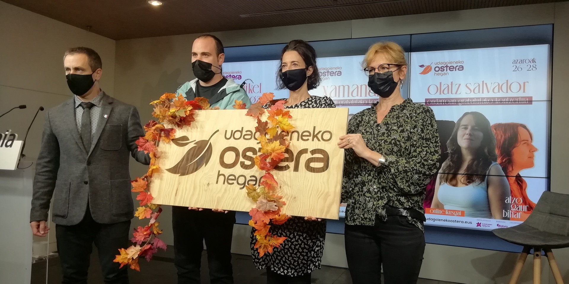 Euskara eta memoria historikoa ardatz, bueltan da Udagoieneko Ostera Hegan kontzertu zikloa