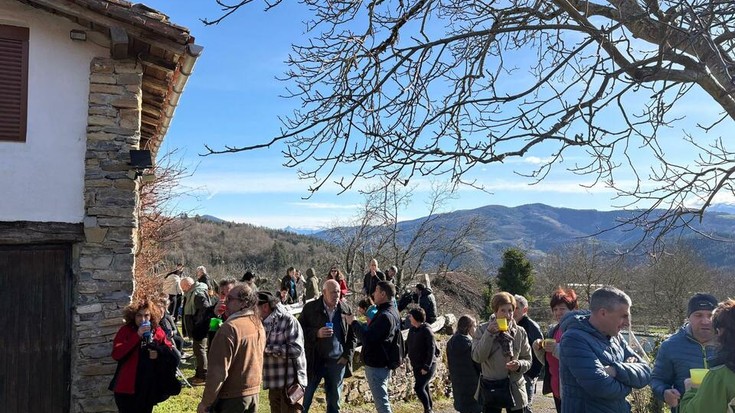 Eguzkia lagun ospatu dituzte Partaitiako San Bixente  jaiak