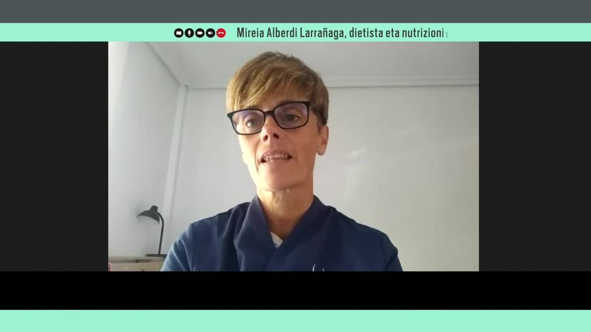 Mireia Alberdi nutrizionista, iraungitze-dataren inguruan