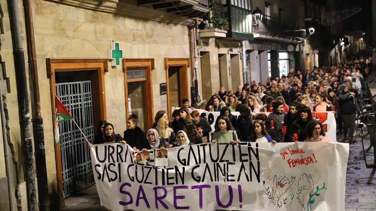 Lizarrako hilketa salatzeko elkarretaratzeak egingo ditu mugimendu feministak