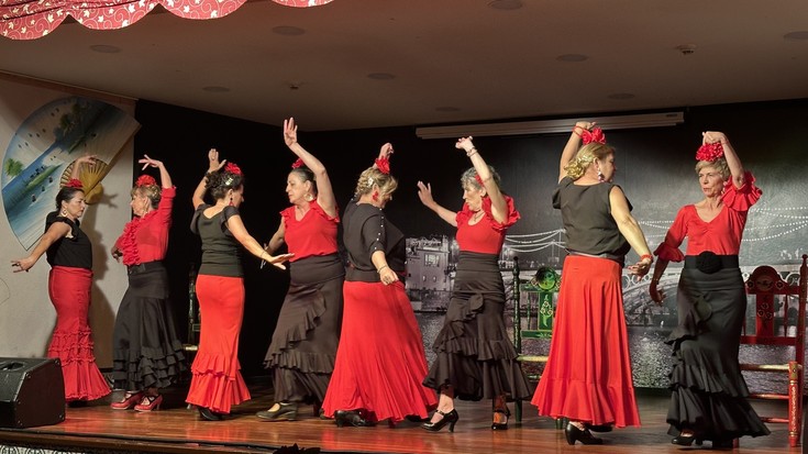 Sevillanen erritmoan bete da Al-Andalus elkartea Aste Kulturaleko ospakizunetan