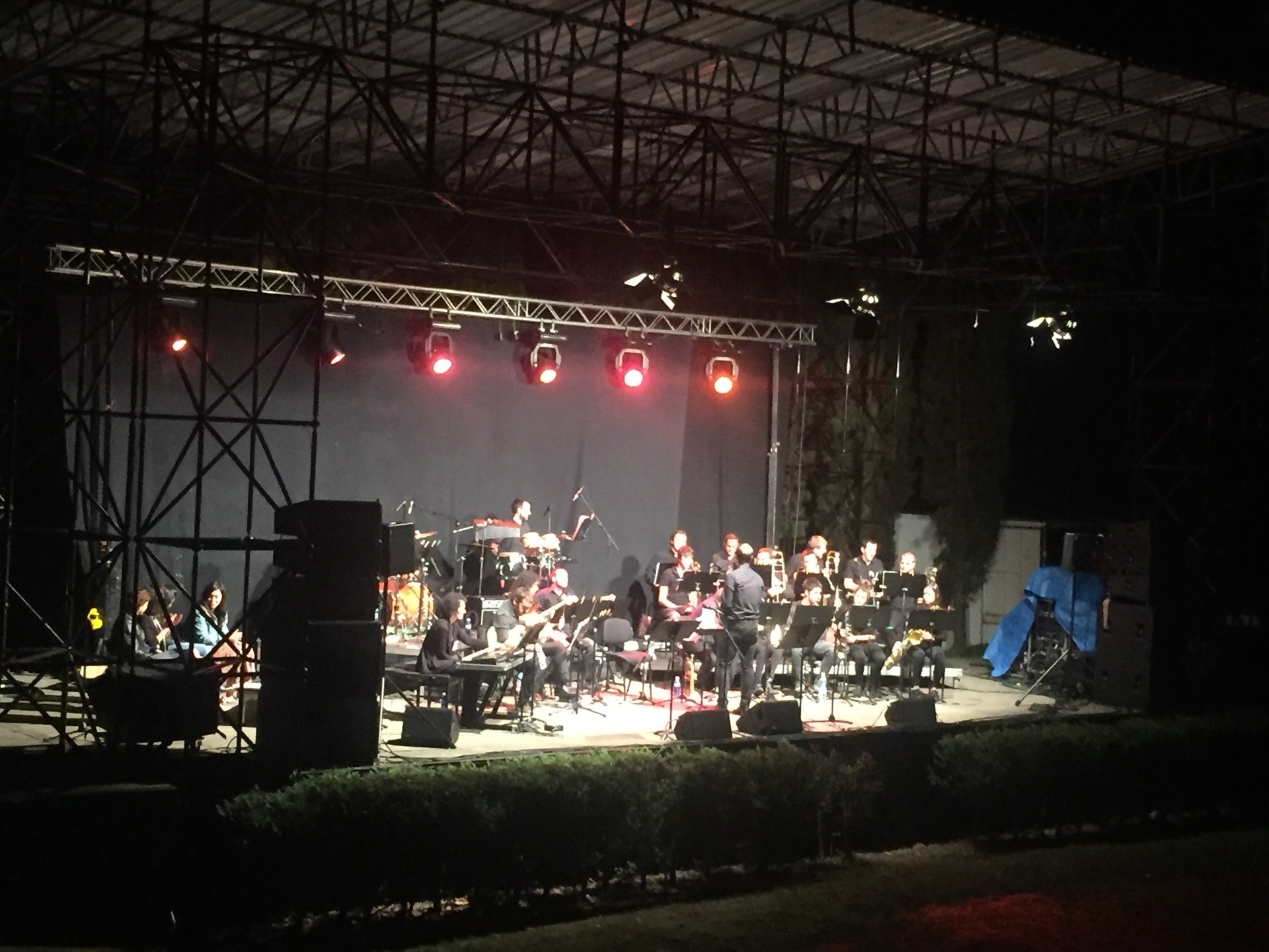 Arrasate Musikaleko Big Band taldea Leintz Gatzagan