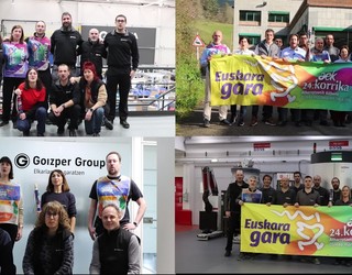 Antzuolako enpresak bat, Korrikaren alde