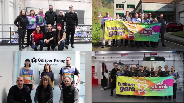 Antzuolako enpresak bat, Korrikaren alde