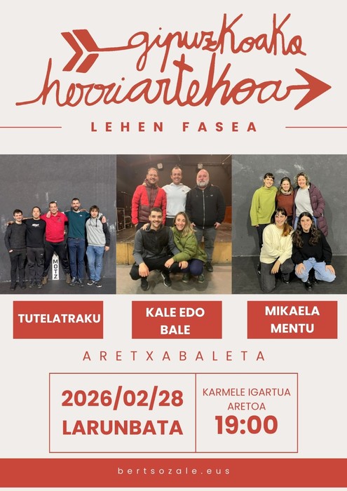 Bertsolaritza: Gipuzkoako herriartekoa