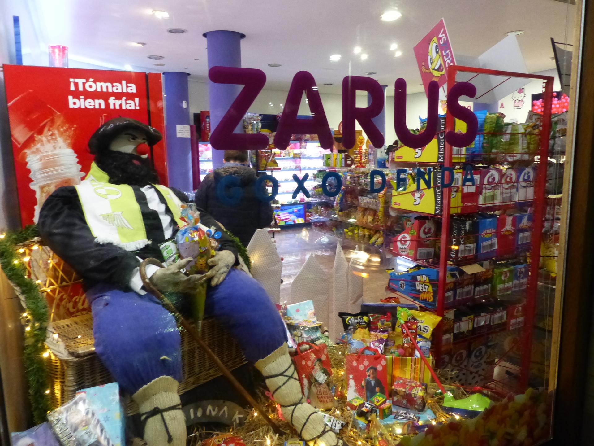 Zarus goxoki dendaren erakusleihoa izan da saritua