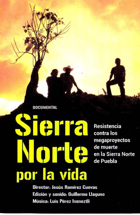 'Sierra Norte por la vida' dokumentala eta hitzaldia