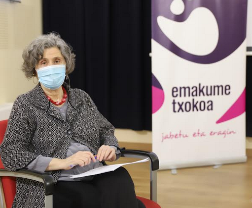 Feminismoaren egoera eta etorkizuna berbagai, Mari Luz Estebanekin