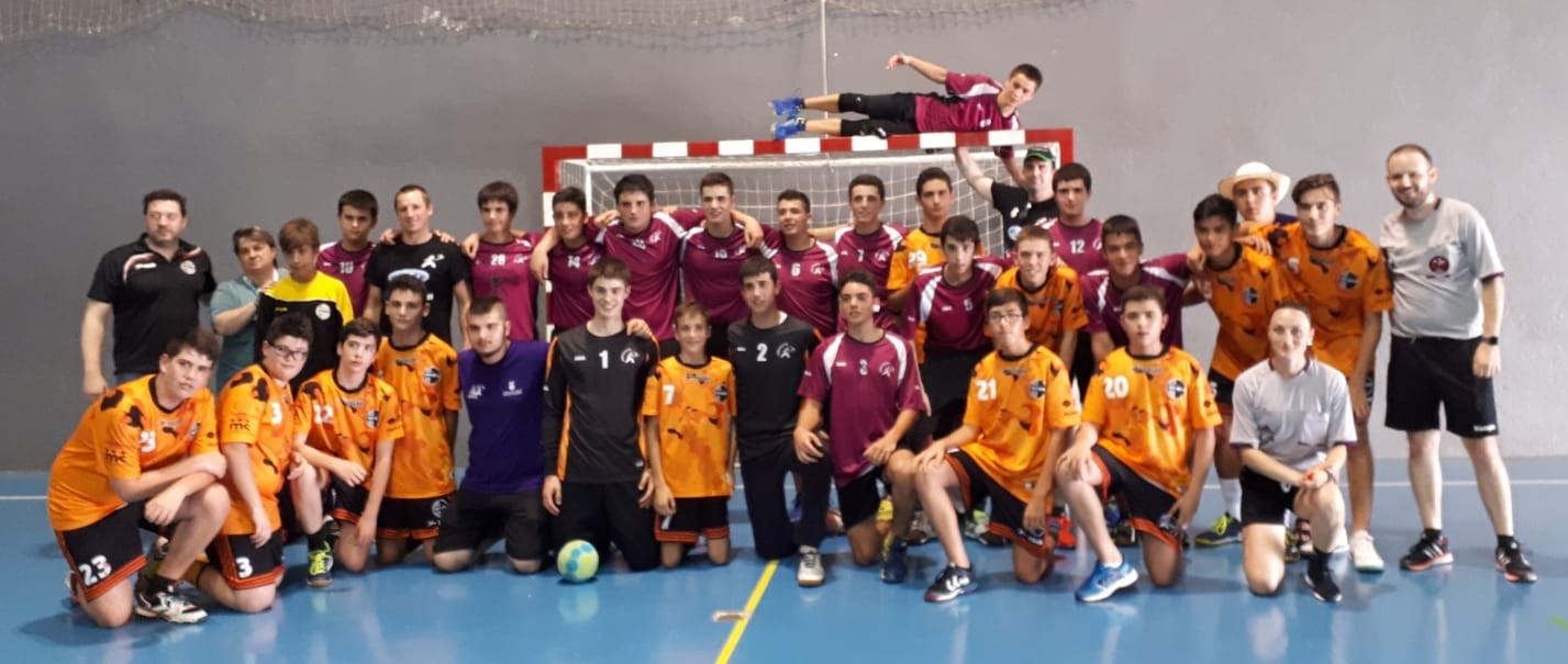 Bigarrenez izan dira Arrasate Eskubaloiko kadete mutilak Granollers Cup-en