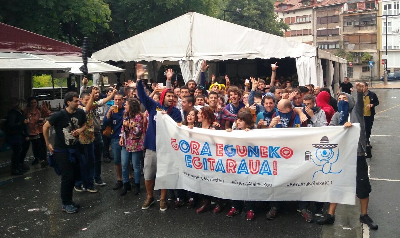 Xaxau, txosnetako lapurretaz: "Herri osoari egin diote eraso"