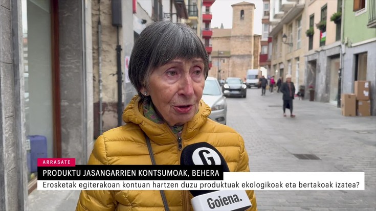 Produktu jasangarriak kontsumitzen dituzu?