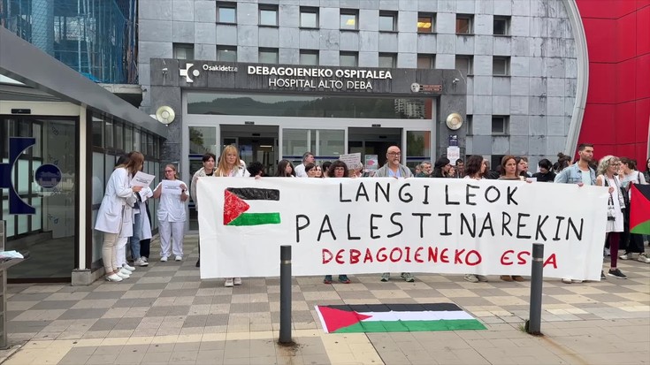 Palestinaren aldeko lanuzteek jarraipena izan dute bailaran