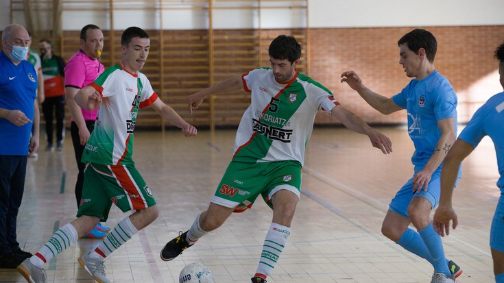 Igoera faseko bigarren norgehiagoka 3-2 irabazi egin du Eskoriatza K.E-k