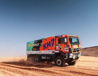 Dakar Rally-ko lehen kamioi hibridoaren bateriak egin ditu Fagor Ederbatt negozioak